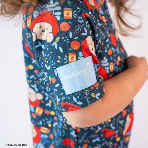 Monarch Store Bamboo Romper (Bootysuit) V3.0 SHORT SLEEVED : Paddington Baby